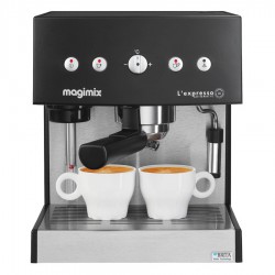 Espresso automáticas Magimix 11412 diseño negro y acero inoxidable