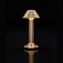 Tavolo Luce Imagilights Led Collezione Wireless Moments Cono Bronzo