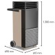 Trotec Bronze-Black High Frequency Air Purifier