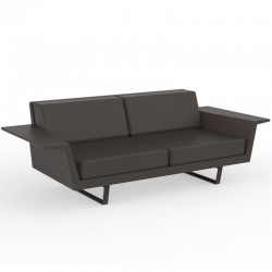 Sofa Vondom Delta Sofa Bronze 3 Sitzplätze