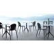 Lot de 4 chaises Vondom Brooklyn blanc