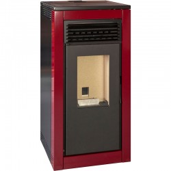 Pellet Stove Escalor de 12Kw Rouge Imperial Frida