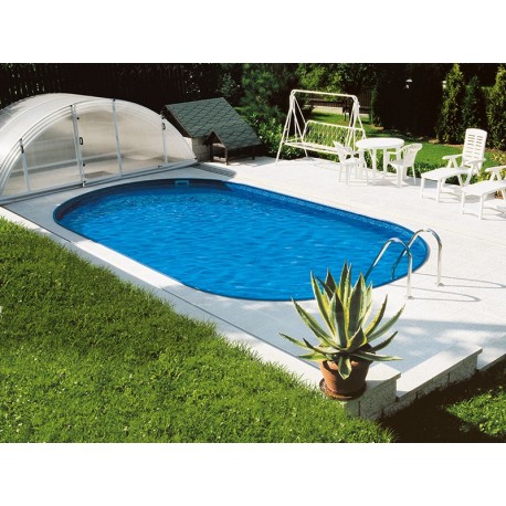 Piscine Ovale Ibiza Family 600 Luxe Enterrée