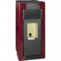 Stufa a pellet Escalor Canalizzabile 12Kw Bordeaux Izar