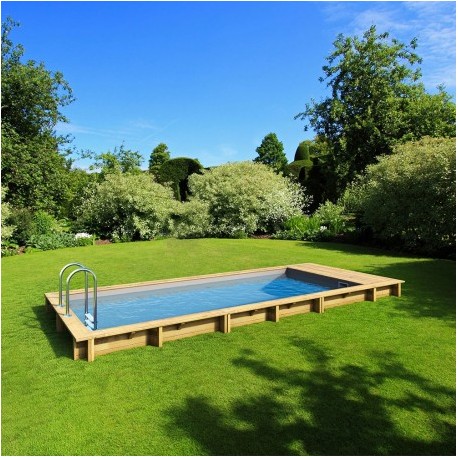 Piscine Urbaine Procopi en Bois 600 x 250 x H 133 Couverture Automatique