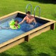 Piscina urbana Procopi madera 600 x 250 x H 133 Cobertura automática