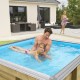 Piscina legno per bambini Pistoche 2 x 2m