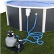 GRE Oval Pool White Fiji 500×300x120 with sand filter