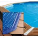 Cubierta de burbujas para piscina Ubbink 490x355 octogonal alargada