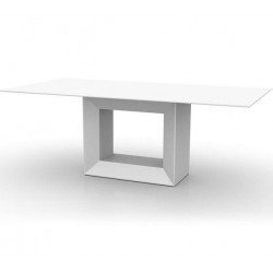 Mesa de comedor Vela 200 Vondom 200x100xH72 Blanco