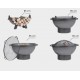 Braciere da giardino Kongo Cook King Premium 85cm con 4 accessori