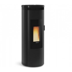 Pelletkachel La Nordica Extraflame Amika 8kW waterdicht geventileerd zwart