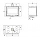 Insert à bois Nordica Extraflame Inserto 80 Wide 2.0 80kW