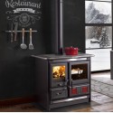 Wood stove Nordica Extraflame Rosa L 9kW Black