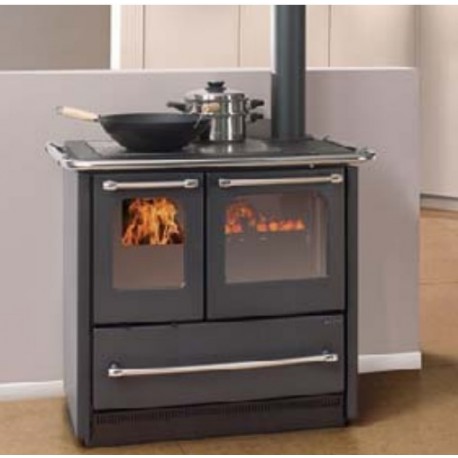 Stufa a legna Nordica Extraflame Sovrana Easy 2.0 9kW nero