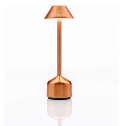 Luminaire de Table Imagilights Led Demoiselle Tall Conique Copper