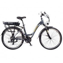 Bicicleta elétrica urbana MTF grande 1.4 26 polegadas 250Wh 36V/13Ah quadro 19'