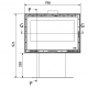 Poêle à Bois Ferlux Enya 80 pied central 9.6 kW