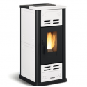 Extraflame Serafina Lux Evo 8kW Ventilated Pellet Stove White