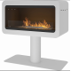 Chimenea de Bioetanol Incyrcle Infire con Soporte 2 kW Blanco