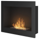 SIMPLEfire Frame 600 Bioethanol Kamin schwarz mit 1 Fenster