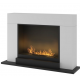 Infire Inportal1 Bioethanol Fireplace White with 1 Window