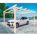 Holzcarport für Autos 5x3m Badajoz 15m2 Maderland