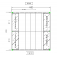 Tabarca Fixed Shelter 4.30 with 2 Doors