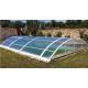 Abri de Piscine Bas Lanzarote Abrisol amovible 6.3x4.7m