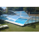 Abri de Piscine Bas Lanzarote Abrisol amovible 8.70x4.7m