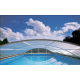 Low Pool Enclosure Lanzarote Removable Enclosure 10.8x4.7m