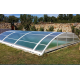 Copertura bassa per piscina Lanzarote Copertura rimovibile 12x4,7m