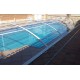 Copertura bassa per piscina Lanzarote Copertura rimovibile 10,8x5,7 m