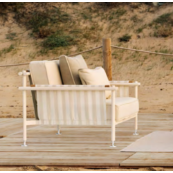 Hamptons Lounge Sessel Ecru Aluminium Vondom