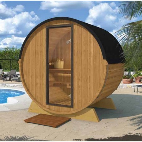 Sauna ao ar livre Terraço 2 a 5 pessoas Thermodood VerySpas