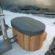 Ofurô Deluxe Exterior Nordic Bath VerySpas