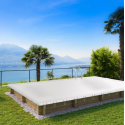 Copertura invernale 6x3 rettangolare per piscina in legno BWT myPOOL