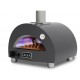 Moderno 1 Alfa Forni Hybrid Pizza Oven Antique Red