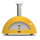 Moderno 3 Alfa Forni Pizza Oven with Antique Red Wood