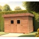 Wooden Garden Shed Dinan 3.4x4.4 Habrita 14,80m2