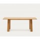 Extendable Rectangle Table 200 to 250x95 Lena VeryForma Natural Wood