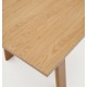 Uitschuifbare rechthoekige tafel 200 tot 250x95 Lena VeryForma naturel hout