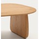 VeryForma Pita Natural Finish Oak Wood Coffee Table