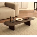 Mesa de centro de madera de roble oscuro Lounge Pita VeryForma