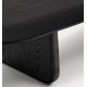 Black Oak Wood Coffee Table Lounge Pita VeryForma