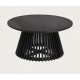 Mesita de Madera Mindy Black Jet 80cm VeryForma