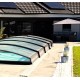 Abri de Piscine Bas télescopique Imperial 8.54X3.8 Abrilios