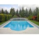 Abri de Piscine mi-haut télescopique Imperial 10.66X4 Abrilios