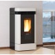 Poêle à granulés La Nordica Extraflame Lucia 12 kW ventilé Blanc