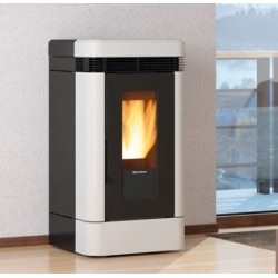 Pellet stove La Nordica Extraflame Dahiana VFS 10 kW ventilated Ivory